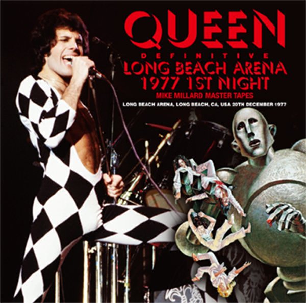 画像1: QUEEN - DEFINITIVE LONG BEACH ARENA 1977 1ST NIGHT: MIKE MILLARD MASTER TAPES(2CD) (1)