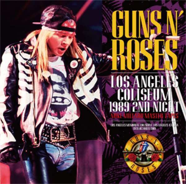 画像1: GUNS N' ROSES - LOS ANGELES COLISEUM 1989 2ND NIGHT: MIKE MILLARD MASTER TAPES(1CD) (1)