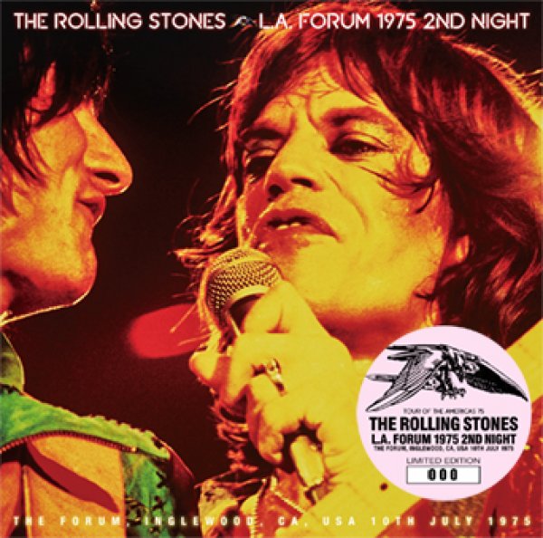 画像1: THE ROLLING STONES - L.A. FORUM 1975 2ND NIGHT(2CD) (1)