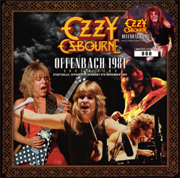 画像1: OZZY OSBOURNE - OFFENBACH 1981(1CD) (1)
