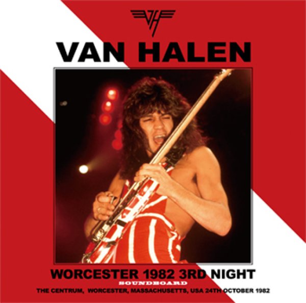 画像1: VAN HALEN - WORCESTER 1982 3RD NIGHT Soundboard(2CD) (1)