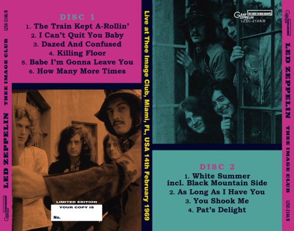画像2: LED ZEPPELIN - THEE IMAGE CLUB(2CD) (2)