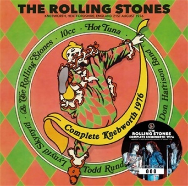 画像1: THE ROLLING STONES - COMPLETE KNEBWORTH 1976(2CD) (1)