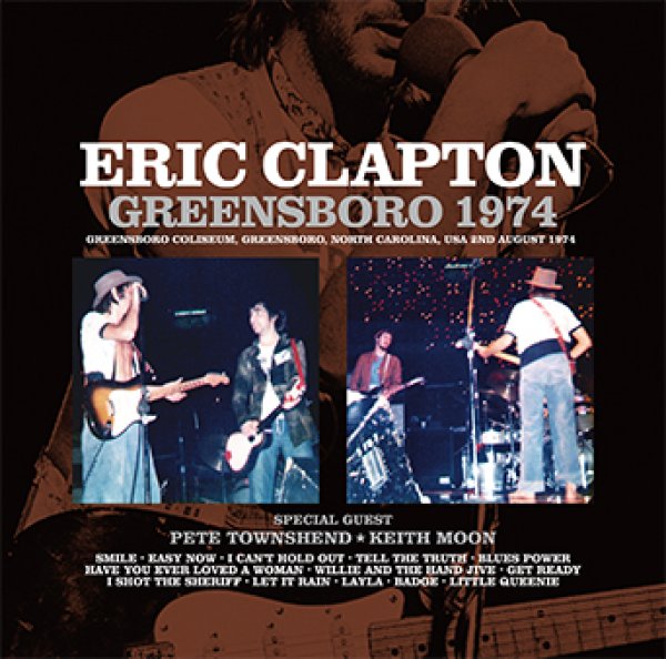 画像1: ERIC CLAPTON - GREENSBORO 1974(2CD) (1)