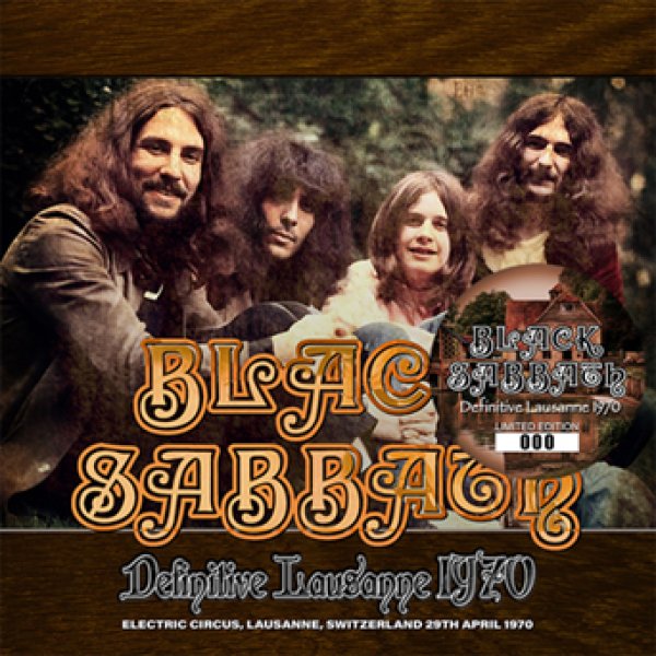 画像1: BLACK SABBATH - DEFINITIVE LAUSANNE 1970(2CD) (1)