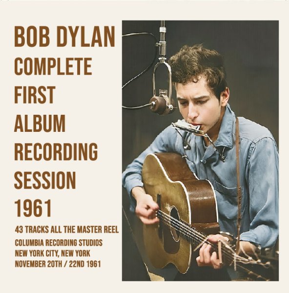 画像1: BOB DYLAN - COMPLETE FIRST ALBUM RECORDING SESSION 1961 ALL THE MASTER REEL(2CD) (1)
