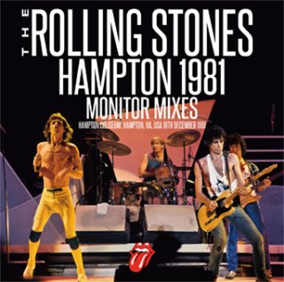 THE ROLLING STONES - HAMPTON 1981: MONITOR MIXES(2CD) - navy