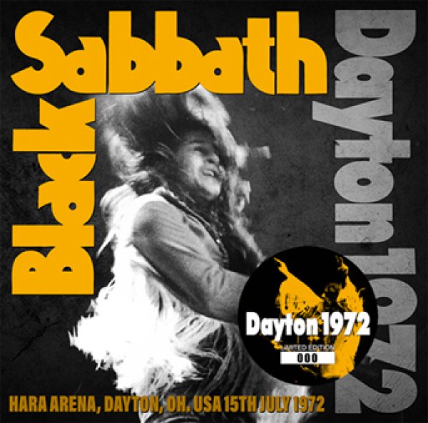 画像1: BLACK SABBATH - DAYTON 1972(1CD) (1)
