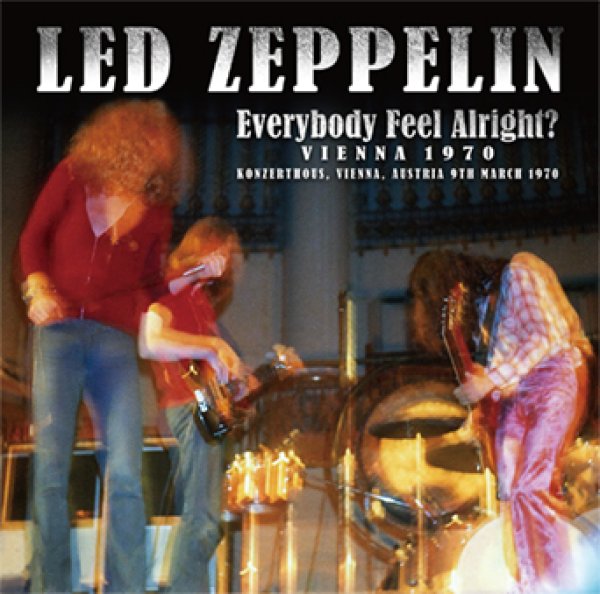画像1: LED ZEPPELIN - EVERYBODY FEEL ALRIGHT? : VIENNA 1970(2CD) (1)