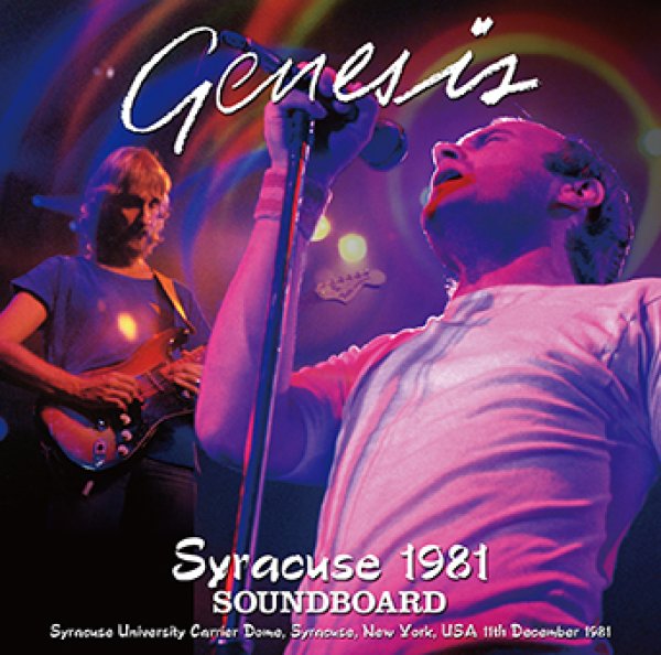 画像1: GENESIS - SYRACUSE 1981 SOUNDBOARD(2CDR) (1)