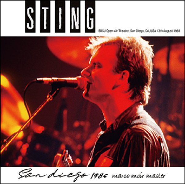 画像1: STING - SAN DIEGO 1985 MARCO MOIR MASTER(2CDR) (1)