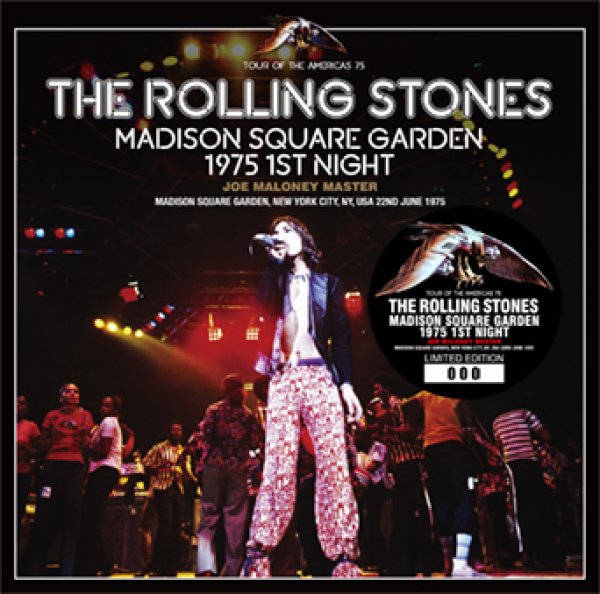 画像1: THE ROLLING STONES - MADISON SQUARE GARDEN 1975 1ST NIGHT: JOE MALONEY MASTER(2CD)*with New Artworks (1)