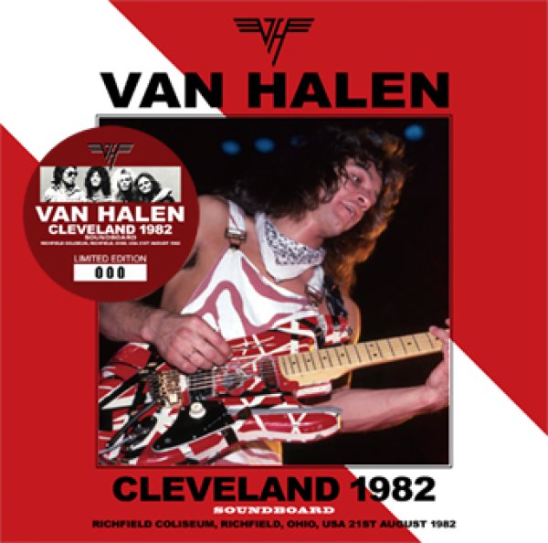 画像1: VAN HALEN - CLEVELAND 1982 SOUNDBOARD(2CD) (1)