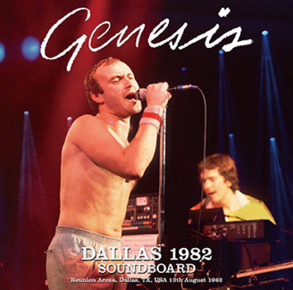 画像1:  GENESIS - DALLAS 1982 SOUNDBOARD(2CDR) (1)