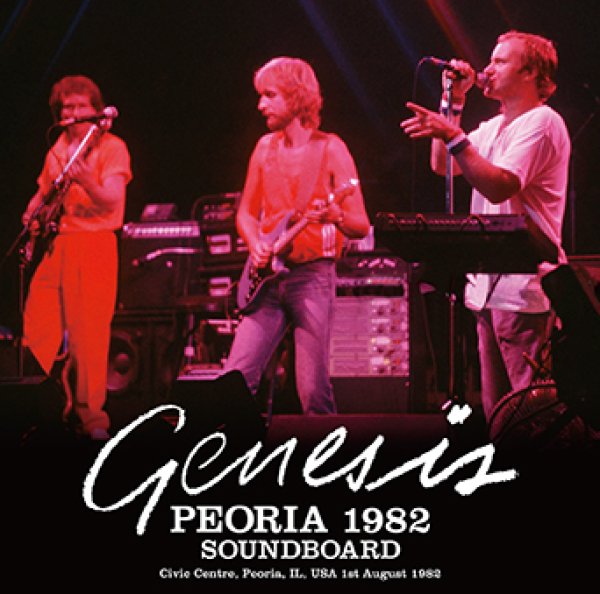 画像1: GENESIS - PEORIA 1982 SOUNDBOARD(2CDR) (1)