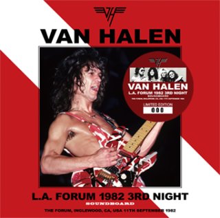 VAN HALEN - L.A. FORUM 1982 2ND NIGHT MASTER TAPES(2CD) - navy-blue