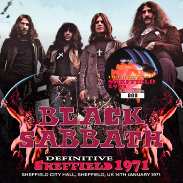 画像1: BLACK SABBATH - DEFINITIVE SHEFFIELD 1971(1CD) (1)