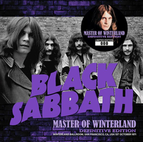 画像1: BLACK SABBATH - MASTER OF WINTERLAND: DEFINITIVE EDITION(1CD) (1)