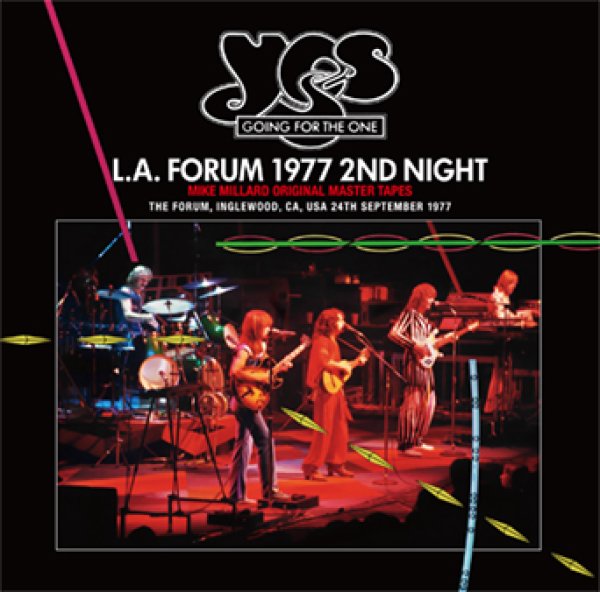 画像1: YES - L.A. FORUM 1977 2ND NIGHT: MIKE MILLARD ORIGINAL MASTER TAPES(2CD) (1)