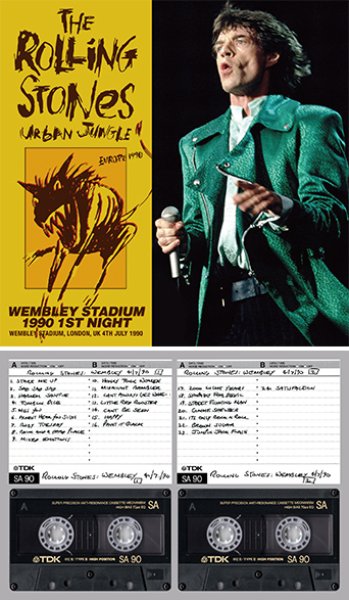 画像1: THE ROLLING STONES - WEMBLEY STADIUM 1990 1ST NIGHT(2CD) (1)