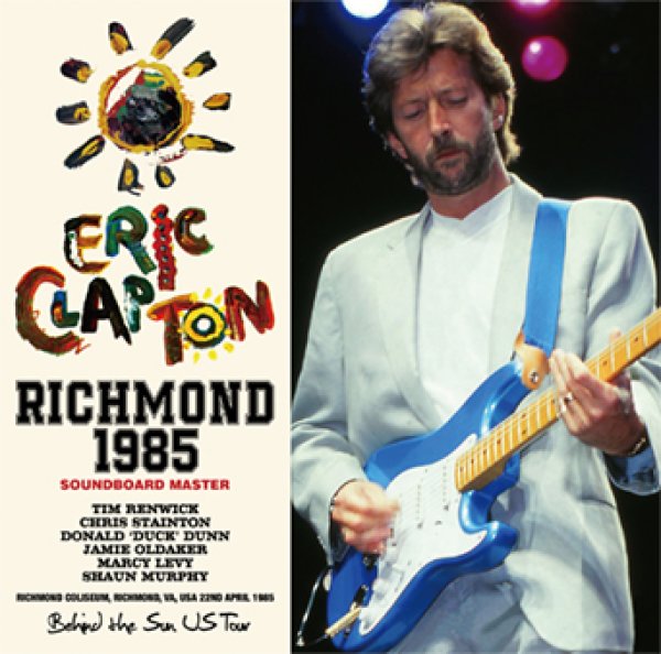 画像1: ERIC CLAPTON - RICHMOND 1985 SOUNDBOARD MASTER(2CD) (1)