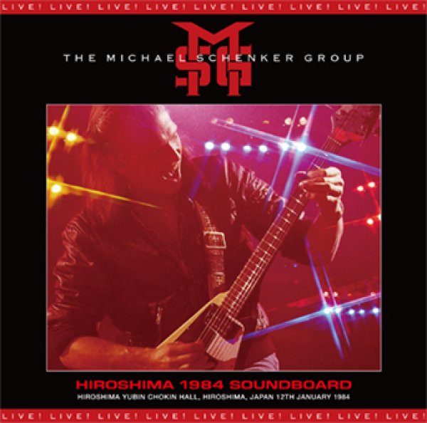 THE MICHAEL SCHENKER GROUP - HIROSHIMA 1984 SOUNDBOARD(2CD) - navy