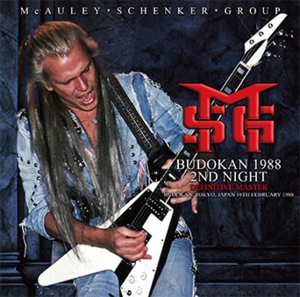 画像1: McAULEY SCHENKER GROUP - BUDOKAN 1988 2ND NIGHT: DEFINITIVE MASTER(1CD) (1)