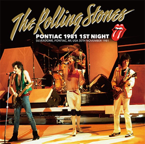 画像1: THE ROLLING STONES - PONTIAC 1981 1ST NIGHT (2CD) (1)