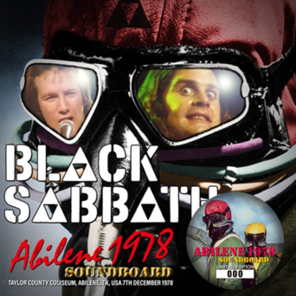 画像1: BLACK SABBATH - ABILENE 1978 SOUNDBOARD(1CD) (1)