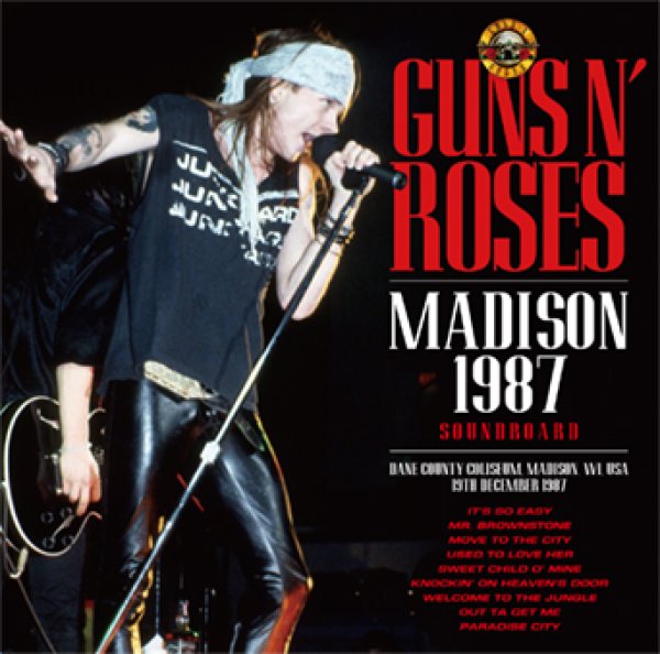 画像1: GUNS N' ROSES - MADISON 1987 SOUNDBOARD(1CD) (1)