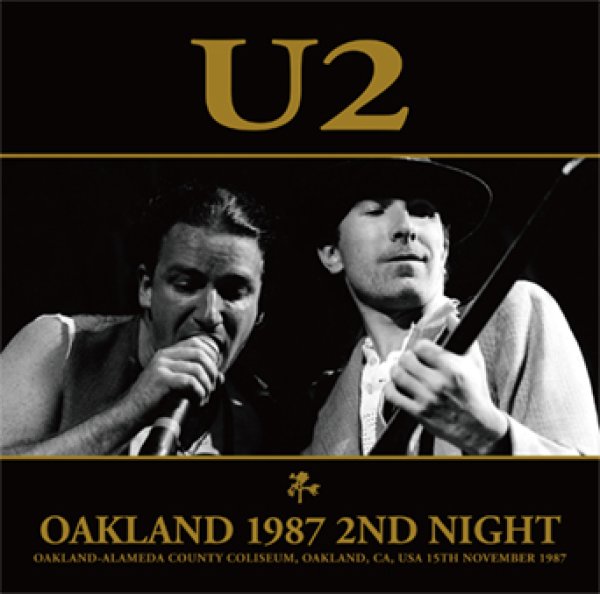 画像1: U2 - OAKLAND 1987 2ND NIGHT(2CD) (1)