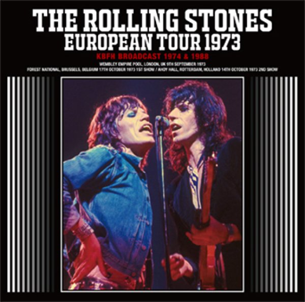 画像1: THE ROLLING STONES - EUROPEAN TOUR 1973: KBFH BROADCAST 1974 & 1988(2CD)*5th Edition with MJ/KR Cover (Standard Jacket) (1)