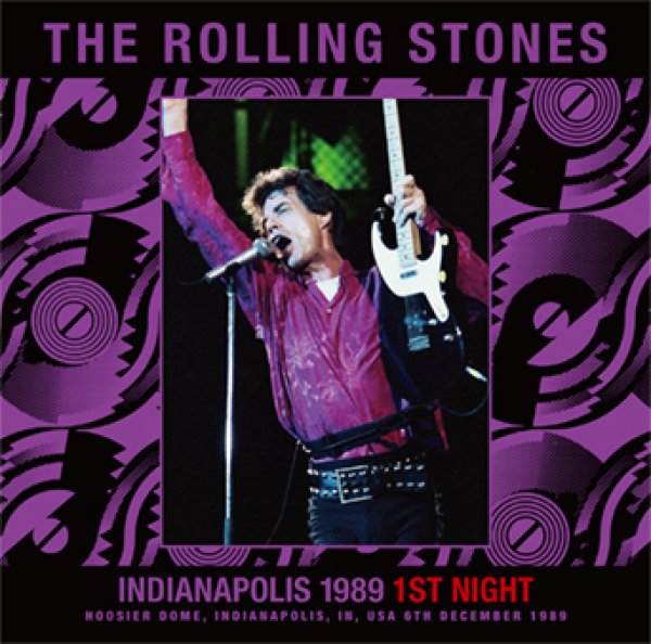 画像1: THE ROLLING STONES - INDIANAPOLIS 1989 1ST NIGHT(2CD) (1)