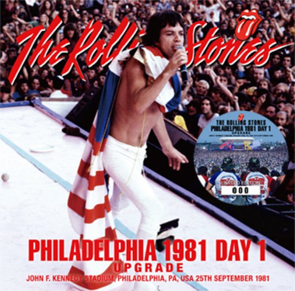 画像1: THE ROLLING STONES - PHILADELPHIA 1981 DAY 1: UPGRADE(2CD) (1)