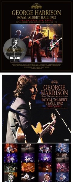 画像1: GEORGE HARRISON - ROYAL ALBERT HALL 1992(2CD) plus Bonus DVDR* Numbered Stickered Edition Only (1)