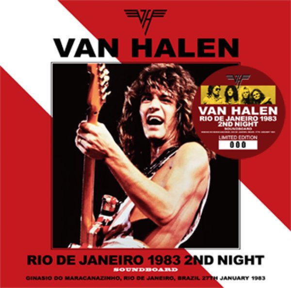 画像1: VAN HALEN - RIO DE JANEIRO 1983 2ND NIGHT SOUNDBOARD(2CD) (1)