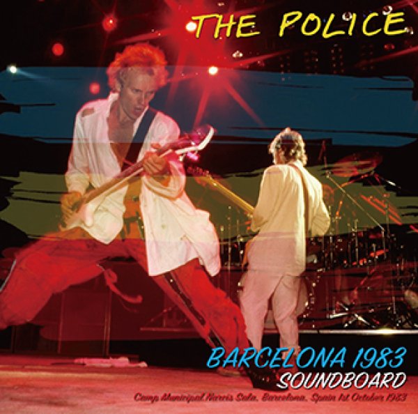 画像1: THE POLICE - BARCELONA 1983 SOUNDBOARD(2CDR) (1)