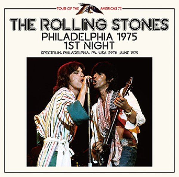 画像1: THE ROLLING STONES - PHILADELPHIA 1975 1ST NIGHT(2CD) (1)