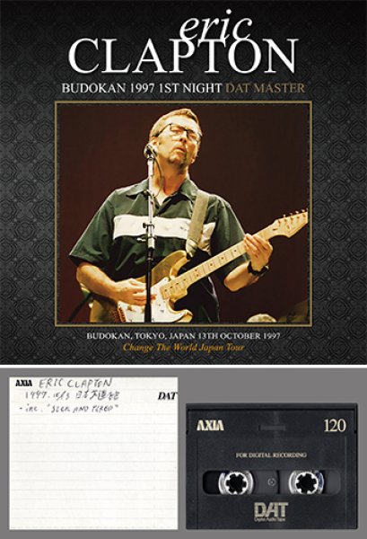 画像1: ERIC CLAPTON - BUDOKAN 1997 1ST NIGHT: DAT MASTER(2CD) (1)