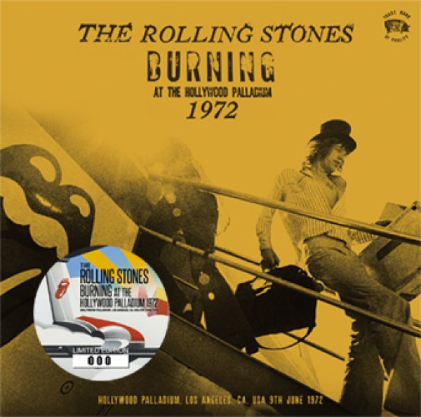 画像1: THE ROLLING STONES - BURNING AT THE HOLLYWOOD PALLADIUM 1972(1CD)with New Artworks (1)