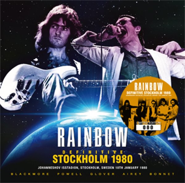 画像1: RAINBOW - DEFINITIVE STOCKHOLM 1980(2CD) (1)