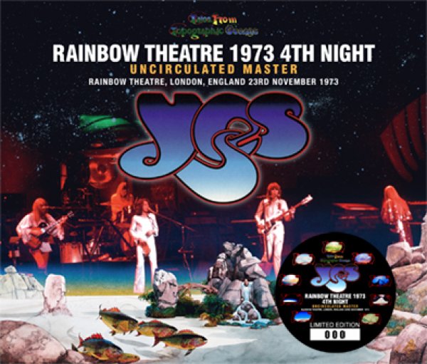画像1: YES - RAINBOW THEATRE 1973 4TH NIGHT UNCIRCULATED MASTER(3CD) (1)