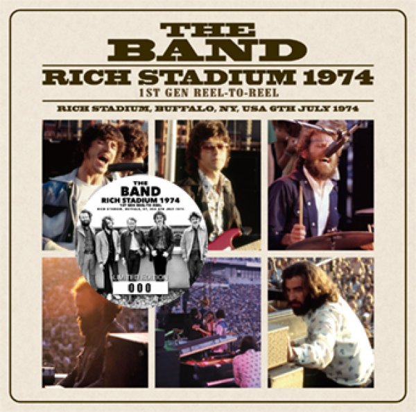 画像1: THE BAND - RICH STADIUM 1974: 1ST GEN REEL-TO-REEL(1CD) (1)