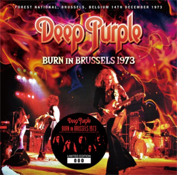 画像1: DEEP PURPLE - BURN IN BRUSSELS 1973(2CD) (1)