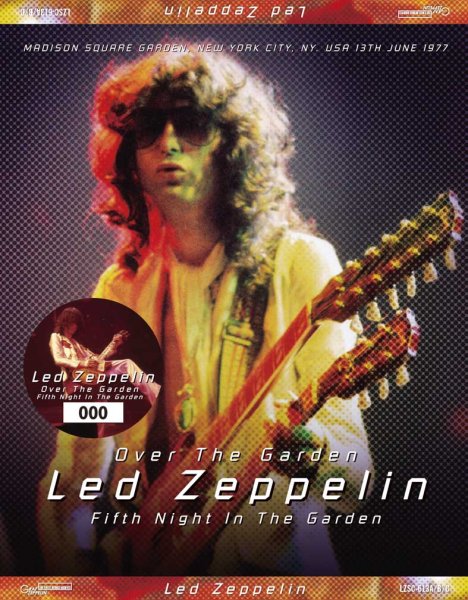 画像1: 【近日受付開始】LED ZEPPELIN - OVER THE GARDEN: FIFTH NIGHT IN THE GARDEN (3CD+予約限定ボーナスCDR付属) (1)