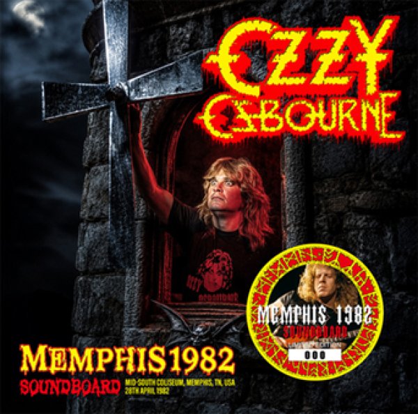 画像1: OZZY OSBOURNE - MEMPHIS 1982 SOUNDBOARD(1CD) (1)