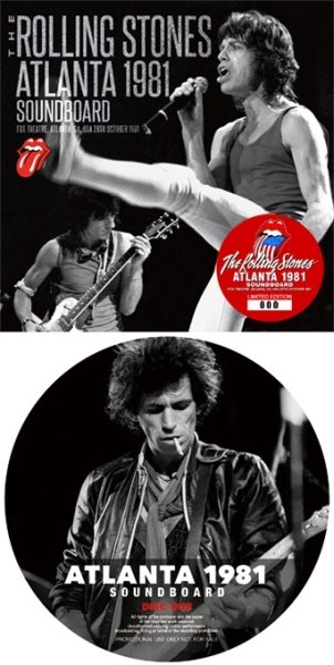 画像1: THE ROLLING STONES - ATLANTA 1981 SOUNDBOARD(2CD)(with new label & artworks) (1)