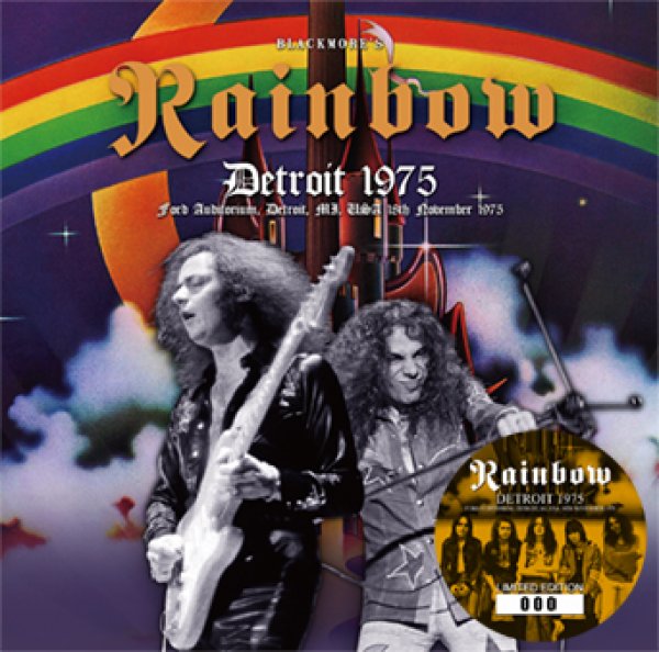 画像1: BLACKMORE'S RAINBOW - DETROIT 1975(2CD) (1)