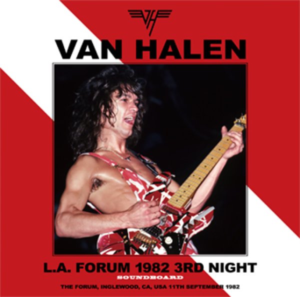 画像1: VAN HALEN - L.A. FORUM 1982 3RD NIGHT SOUNDBOARD(2CD) (1)