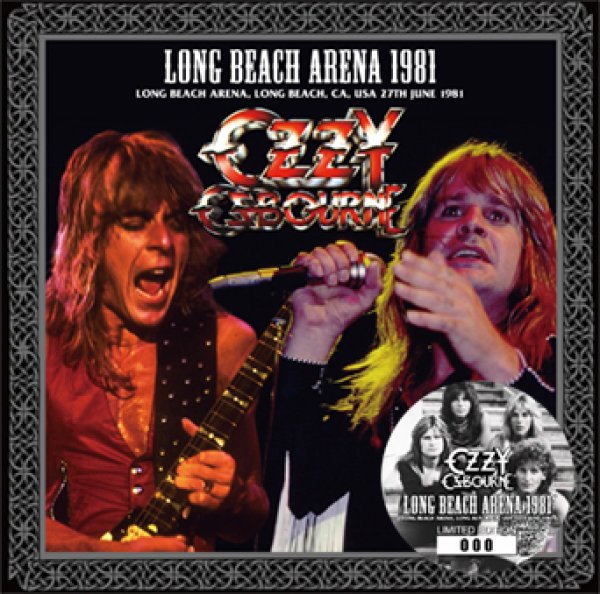 画像1: OZZY OSBOURNE - LONG BEACH ARENA 1981(1CD) (1)